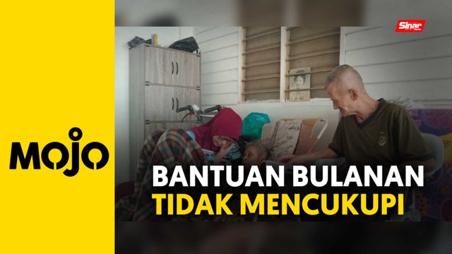 Anak OKU tanggung ibu terlantar, abang hidap sawan
