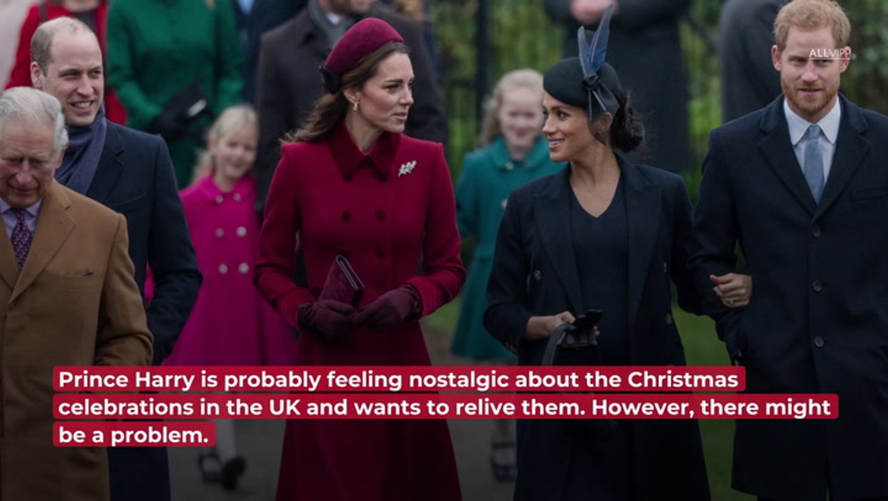 Prince Harry Wants To Spend Christmas in England - But There's A Catch!