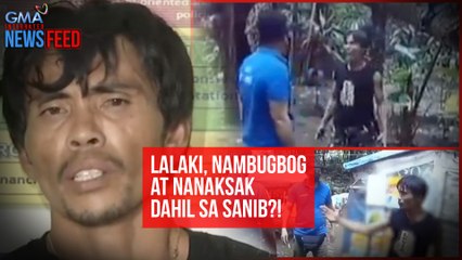 Download Video: Lalaki, nambugbog at nanaksak dahil sa sanib?! | GMA Integrated Newsfeed