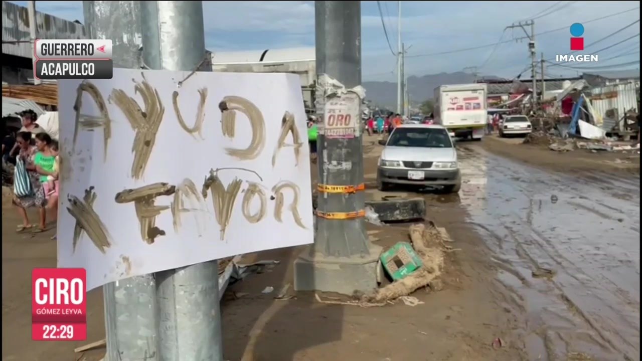 En Acapulco no hay nada para comprar ni vender tras ola de saqueos