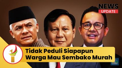 Tidak Peduli Siapa Yang Jadi Presiden, Warga Pekanbaru Maunya Sembako Murah