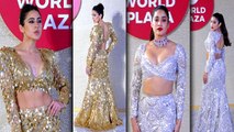 Sara Ali Khan और Janhvi Kapoor Jio World Plaza Launch पर Same Dress में आईं नजर, Video Viral!