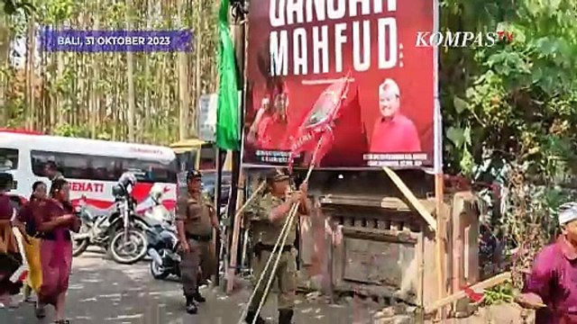 PDIP Respons Pencopotan Baliho Ganjar-Mahfud saat Kunjungan Jokowi ke Bali