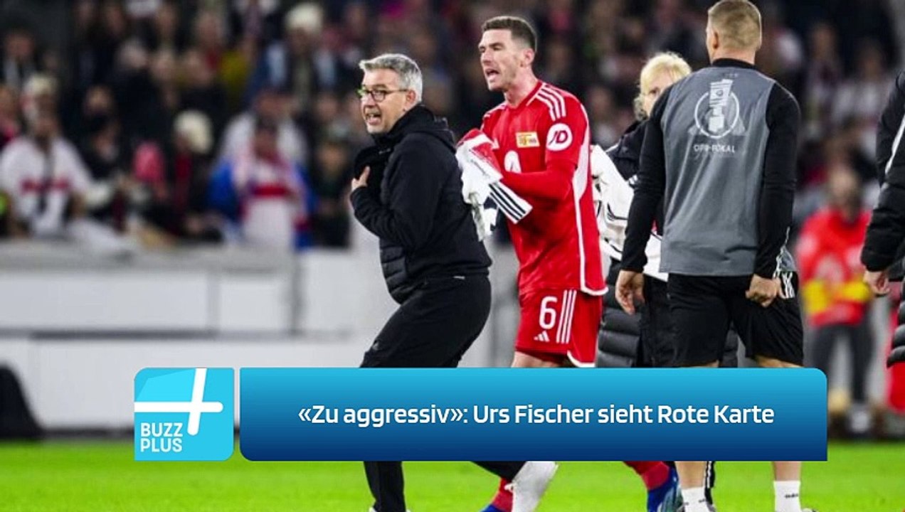 «Zu aggressiv»: Urs Fischer sieht Rote Karte