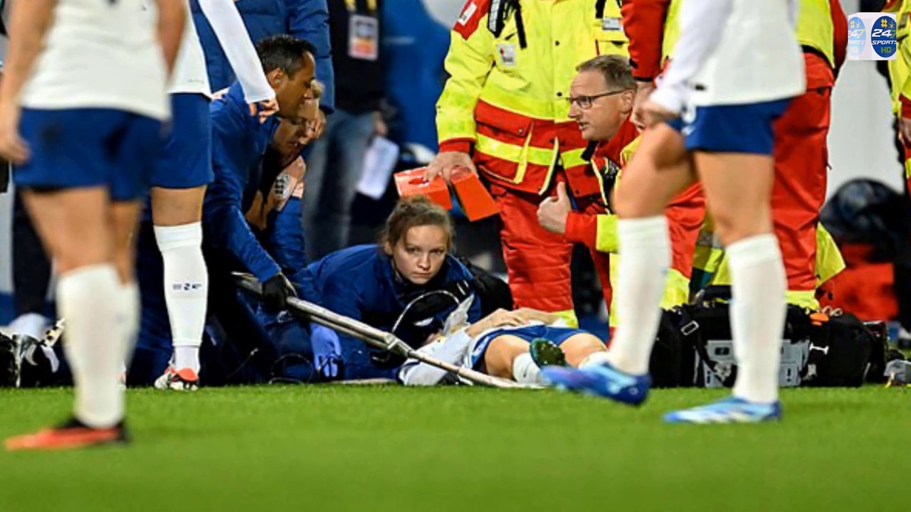 Belgium 3-2 England Alex Greenwood's Horror Head-Injury Overshadows Lionesses' Defeat