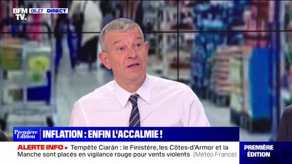 Inflation: la hausse des prix ralentit nettement de 4% en octobre