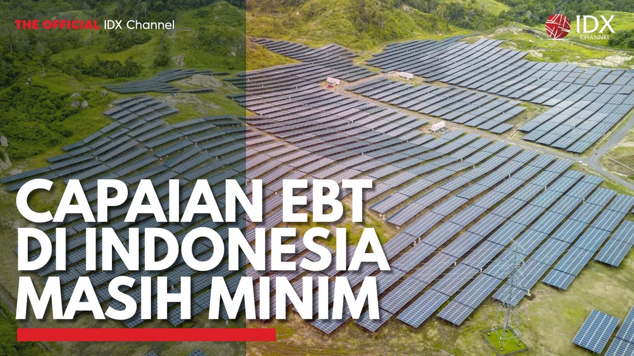 Capaian EBT di Indonesia Masih Minim