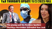 CBS Young And The Restless Spoilers Thurdays Update 11_2_2023 - Team Audra And N