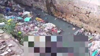 విశాఖ జిల్లా: మురికి కాలువలో మృతదేహం కలకలం