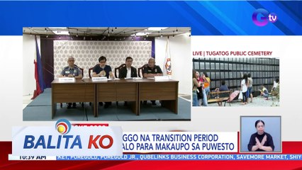 DILG: May 3 linggo na transition period ang mga nanalo para makaupo sa puwesto | BK