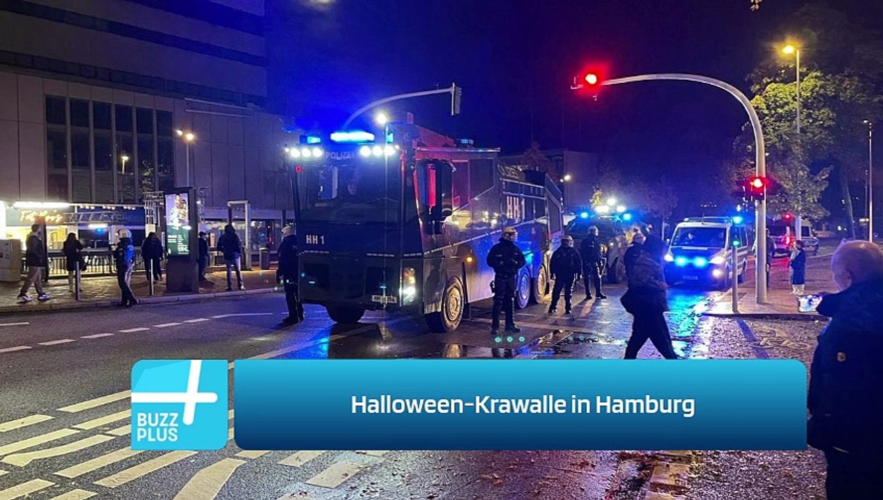 Halloween-Krawalle in Hamburg