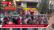 İzmir’de ‘Kalkan’ operasyonu: 309 kaçak göçmen yakalandı