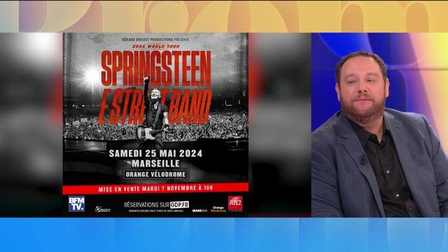 Le chanteur américain Bruce Springsteen se produira au Vélodrome de Marseille le 25 mai prochain, dans le cadre de sa tournée européenne