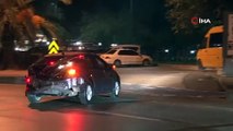 Kartal'da kırmızı ışıkta geçen sürücü kazaya neden oldu