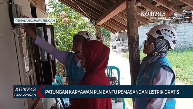 PLN Beri Listrik Gratis untuk Warga Kurang Mampu di Pemalang