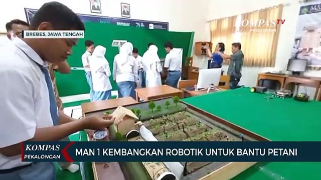 MAN 1 Brebes Ciptakan Robot Persawahan Cerdas!