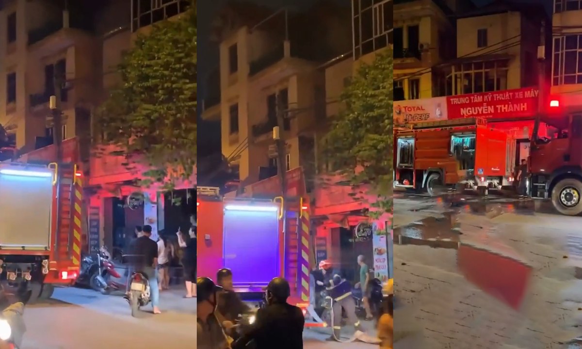 Tiếp tục xảy ra cháy nhà ở quận Thanh Xuân Hà Nội