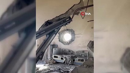 Türkiye-Filistin Dostluk Hastanesi İsrail saldırısında büyük hasar aldı