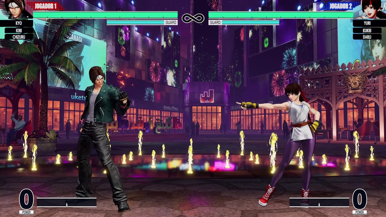 THE KING OF FIGHTERS XV KYO/IORI/CHIZURU VS KUKRI/DARLI/YURI