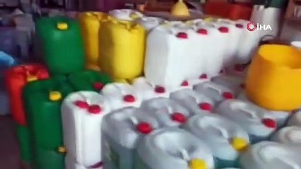 Ankara’da 20 ton sahte deterjan ele geçirildi