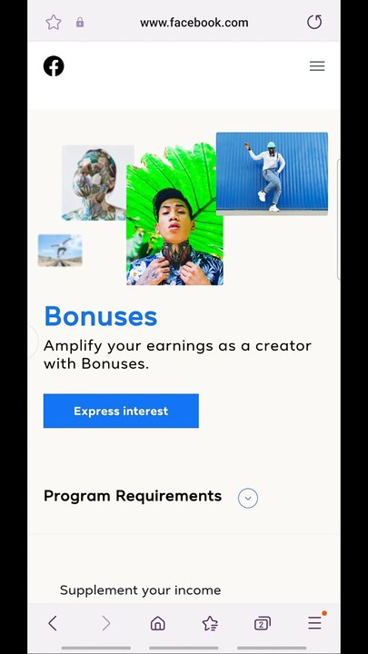 Reels Bonus Sign Up Steps