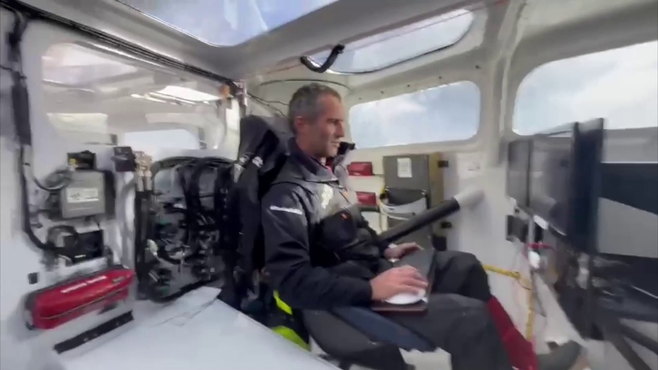 Transat Jacques Vabre Normandie Le Havre 2023 : 30102023 - ONBOARD MAXI BANQUE POPULAIRE XI #01