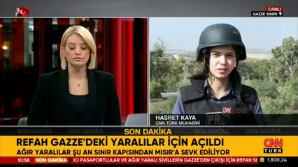 Refah Sınır Kapısı açıldı