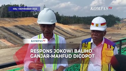 Respons Presiden Jokowi soal Pencopotan Baliho Ganjar-Mahfud saat Dirinya Kunker di Bali