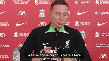 Lijnders : "Nous faisons tout ce qu'on peut pour Luis Diaz"