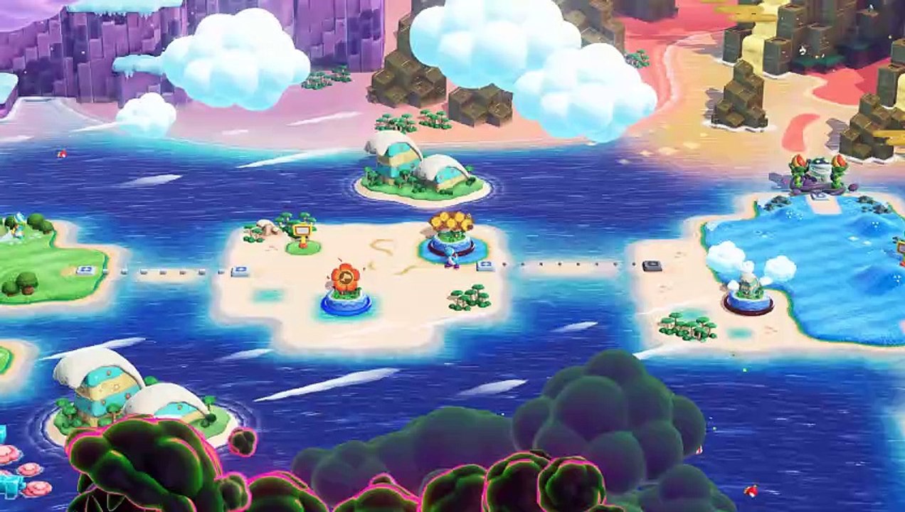 Super Mario Bros. Wonder - Carrera Floruga Acuathlón Completa ...