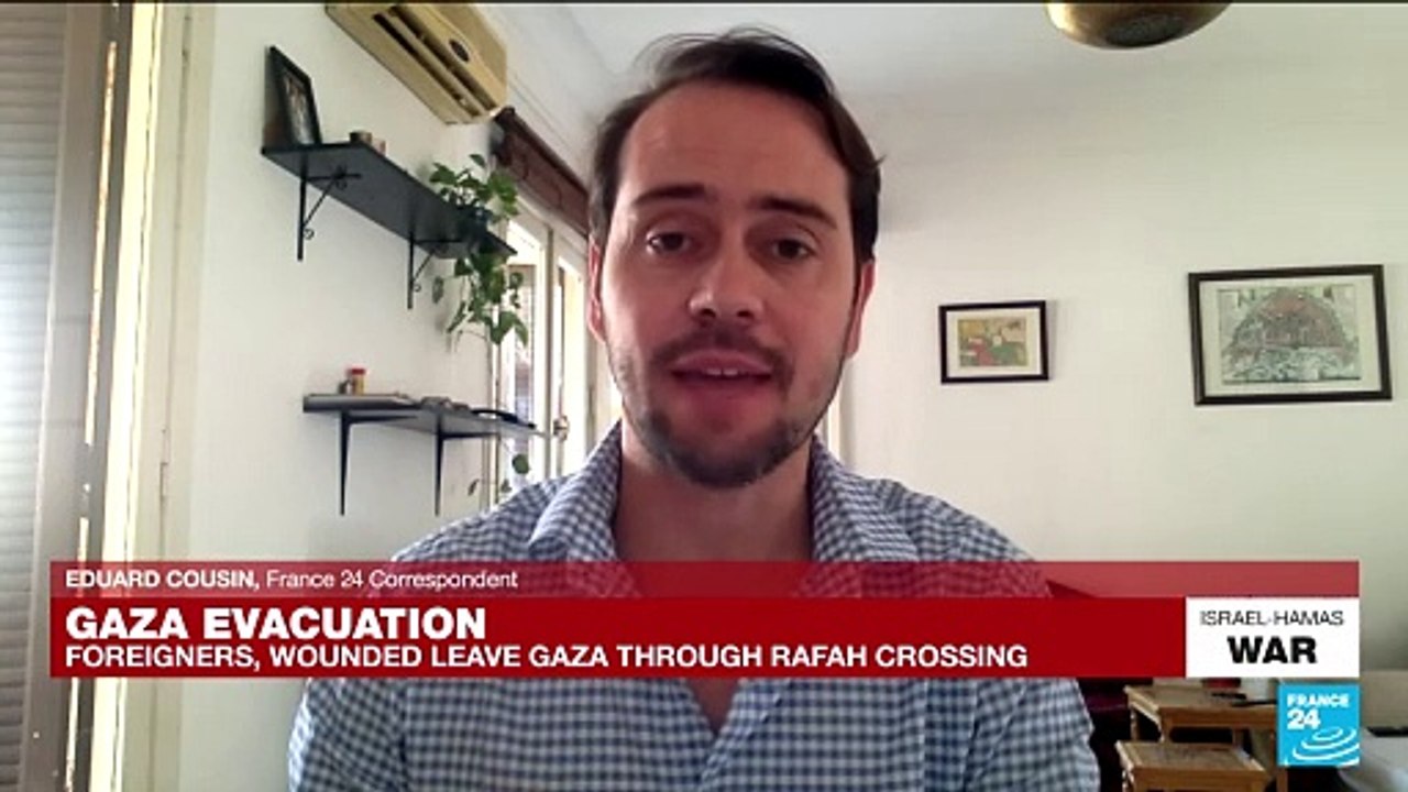 Foreigners, wounded leave Gaza through Rafah cr...