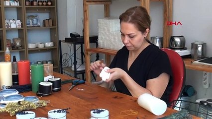 Depremzedelerin Hayata Tutunan Gücü: Mum Atölyesi