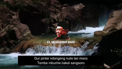Syiir Tanpo Waton Original - Gus Dur _ KH. Abdurrahman Wahid