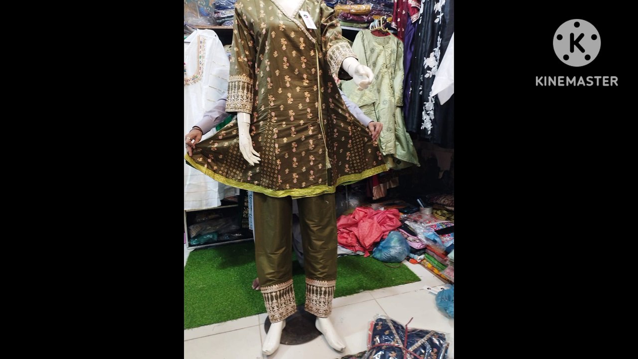 Angrakha Frock