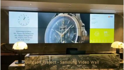 Nectar Infosystems Gurgaon Project - Samsung Video Wall