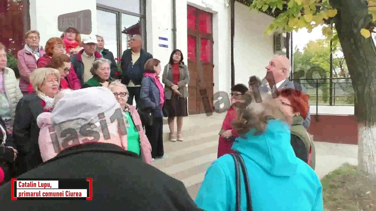 ZECI DE CETATENI DIN BUCURESTI AU LUAT CU ASALT CENTRUL CULTURAL " CELA NEAMTU " DIN COMUNA CIUREA