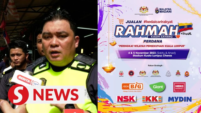 Jualan Rahmah taking place in Stadium Kuala Lumpur, Cheras on Nov 4-5