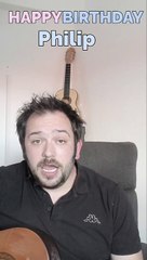 Happy Birthday, Philip! Geburtstagsgrüße an Philip