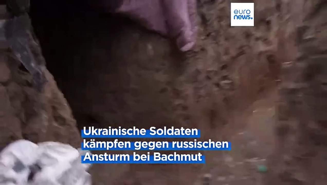 Gebiet um Bachmut unter Dauerbeschuss: 'Wir sind gelangweilt von ihnen'