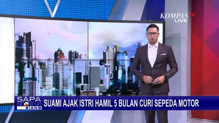 Polisi Tangkap Pasutri Pencuri Motor, Kondisi Sang Istri Tengah Hamil 5 Bulan!