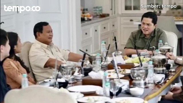 Erick Thohir Disebut Tidak Akan Masuk dalam TKN Prabowo-Gibran