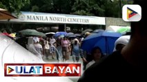 Mga bumisita sa Manila North Cemetery, umabot sa halos 1M sa kabila ng pag-ulan