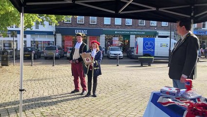 PP Petersfield Town Crier Poppies