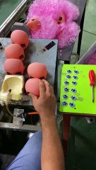 Doll Maker Places Eyes