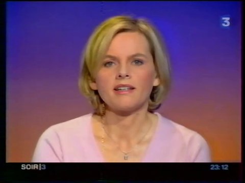 France 3 - 5 Avril 2004 - Pubs, Kéno , teasers, météo (Florence Klein), début JT Soir 3 (Laurence Bobillier)