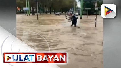 Ilang lugar sa Milan, Italy, binaha