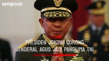 Sepekan Jabat KSAD Jenderal Agus Subiyanto Didorong Jokowi Jadi Panglima TNI