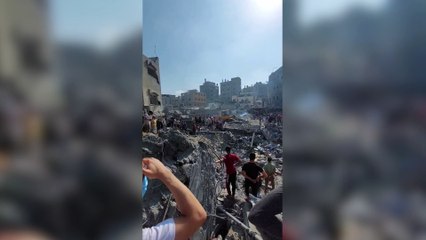 Cibaliya Mülteci Kampı'na 24 saat geçmeden ikinci İsrail saldırısı