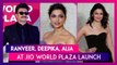 Jio World Plaza Launch: Ranveer Singh, Deepika Padukone, Alia Bhatt, Janhvi Kapoor, Sara Ali Khan & Other Celebs Attend