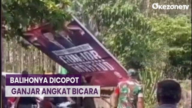 Baliho Dicopot di Bali, Ganjar: Pemilu Harus Berjalan Baik, Aparatur Harus Netral